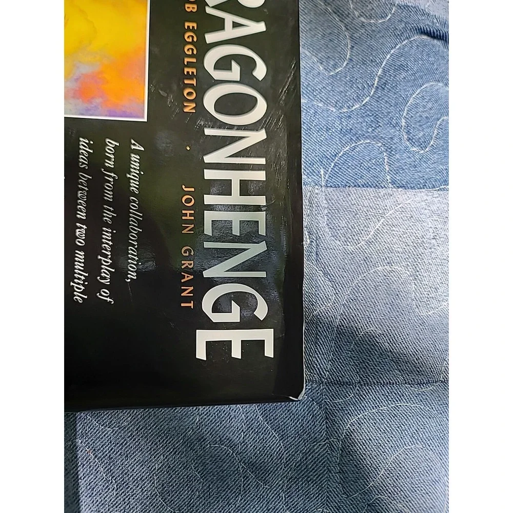 Dragonhenge Book by Bob Eggleton & John Grant Fantasy Medieval Magic Gift Legend